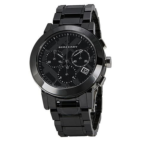 Burberry Black Ceramic Watch 